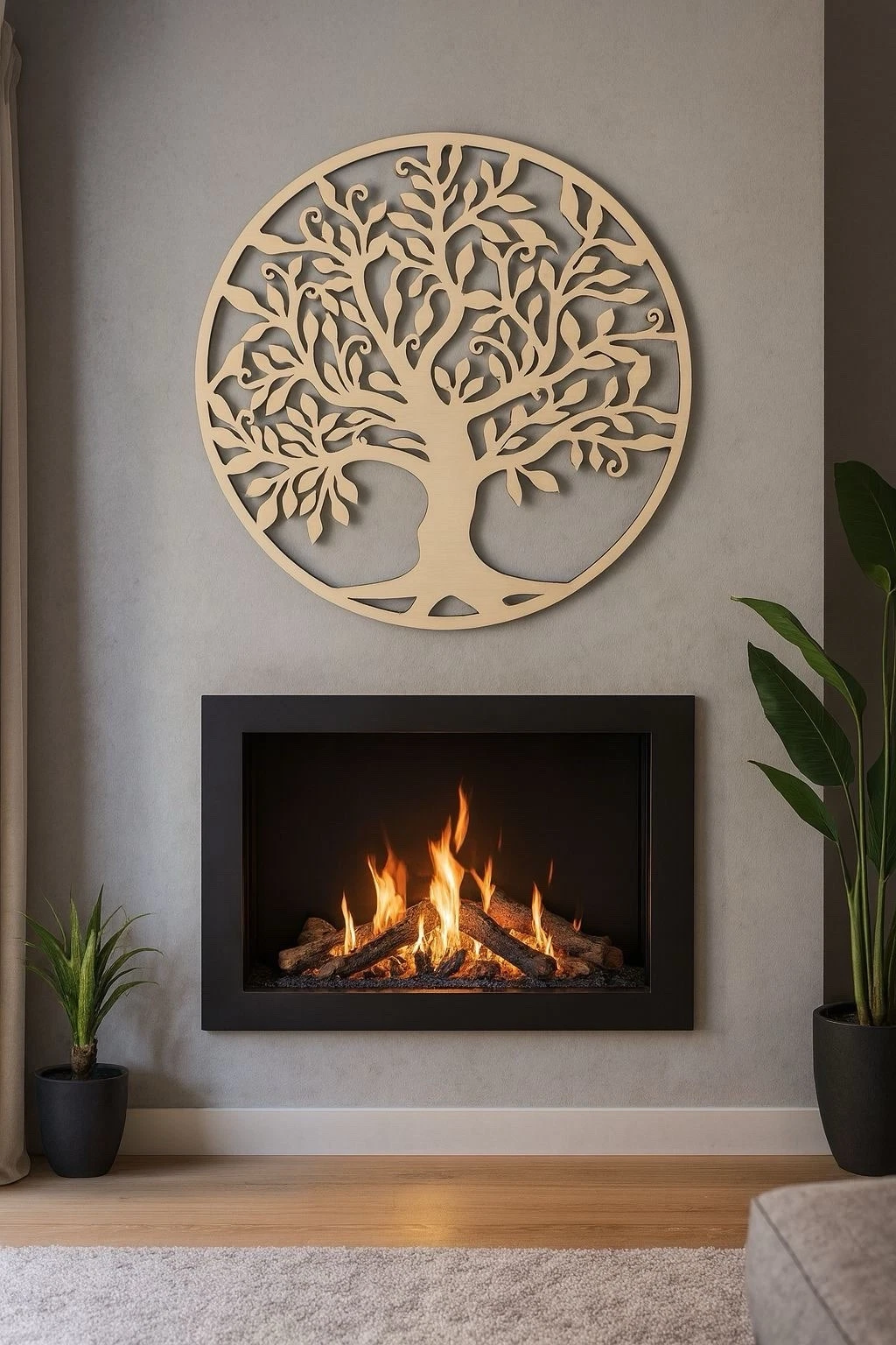 Quadro in Legno “Albero della Vita” – Lavorazione Artigianale