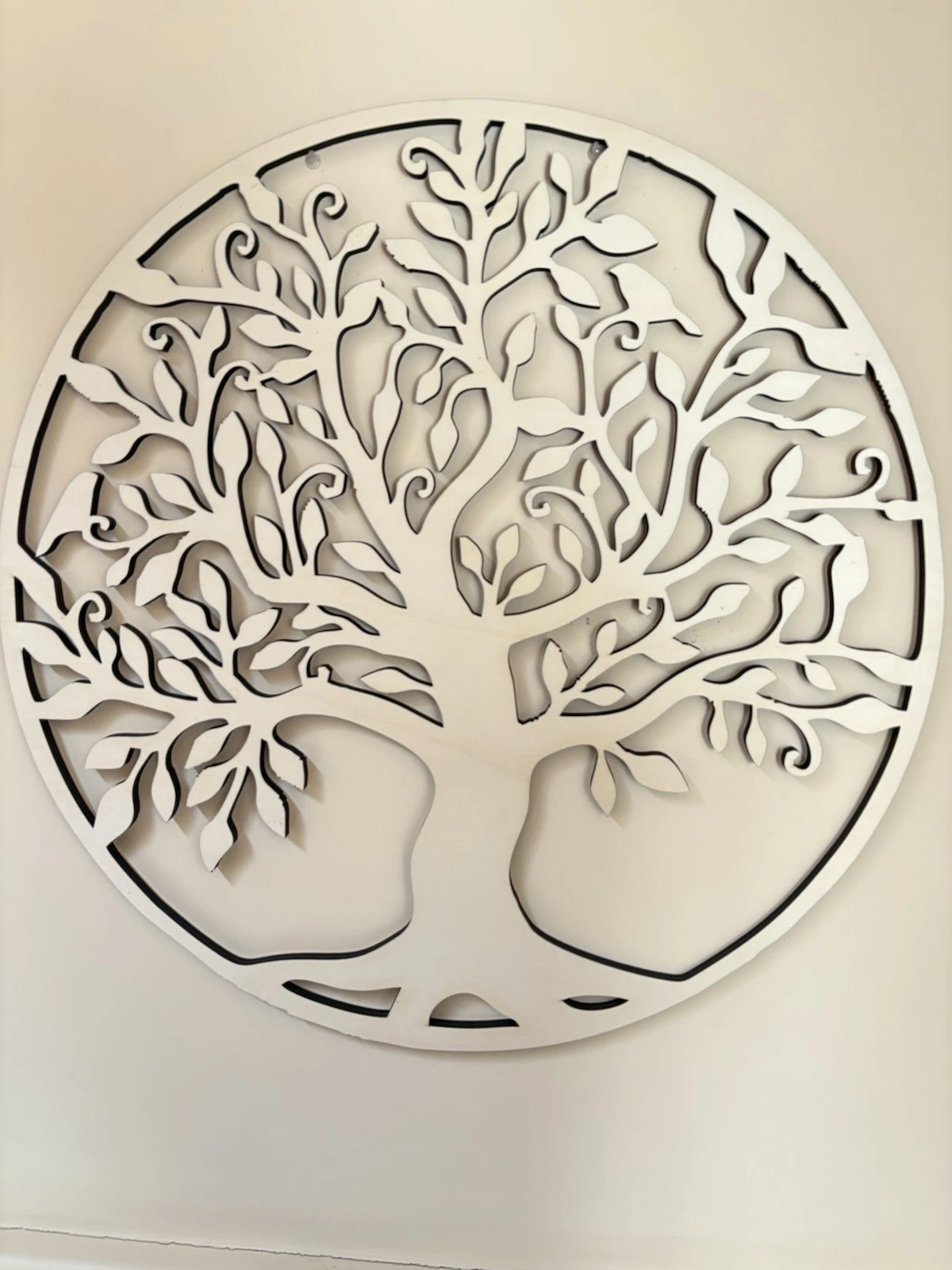 Quadro in Legno “Albero della Vita” – Lavorazione Artigianale - immagine 2