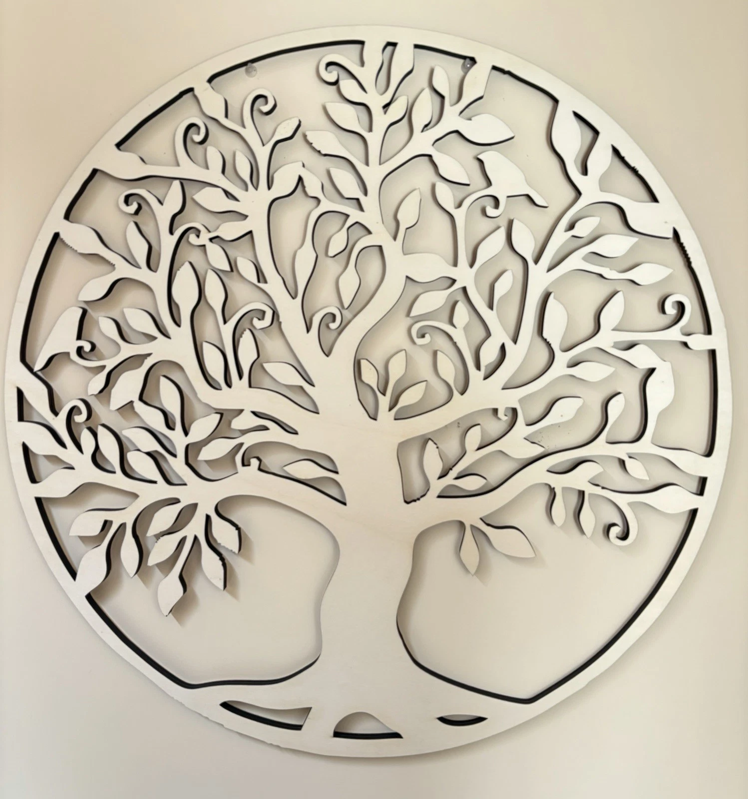 Quadro in Legno “Albero della Vita” – Lavorazione Artigianale - immagine 3