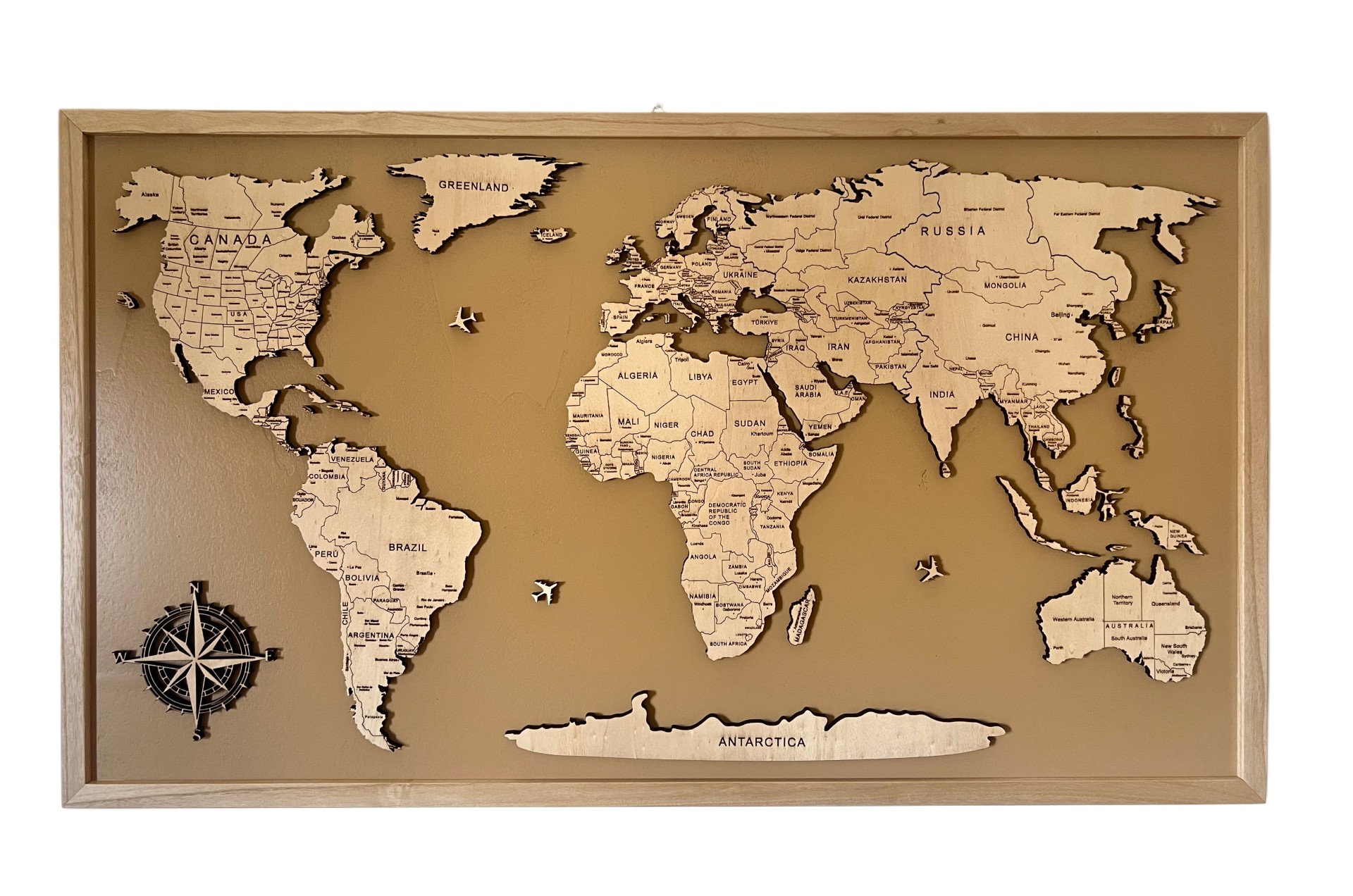 Mappa Mondo 3D