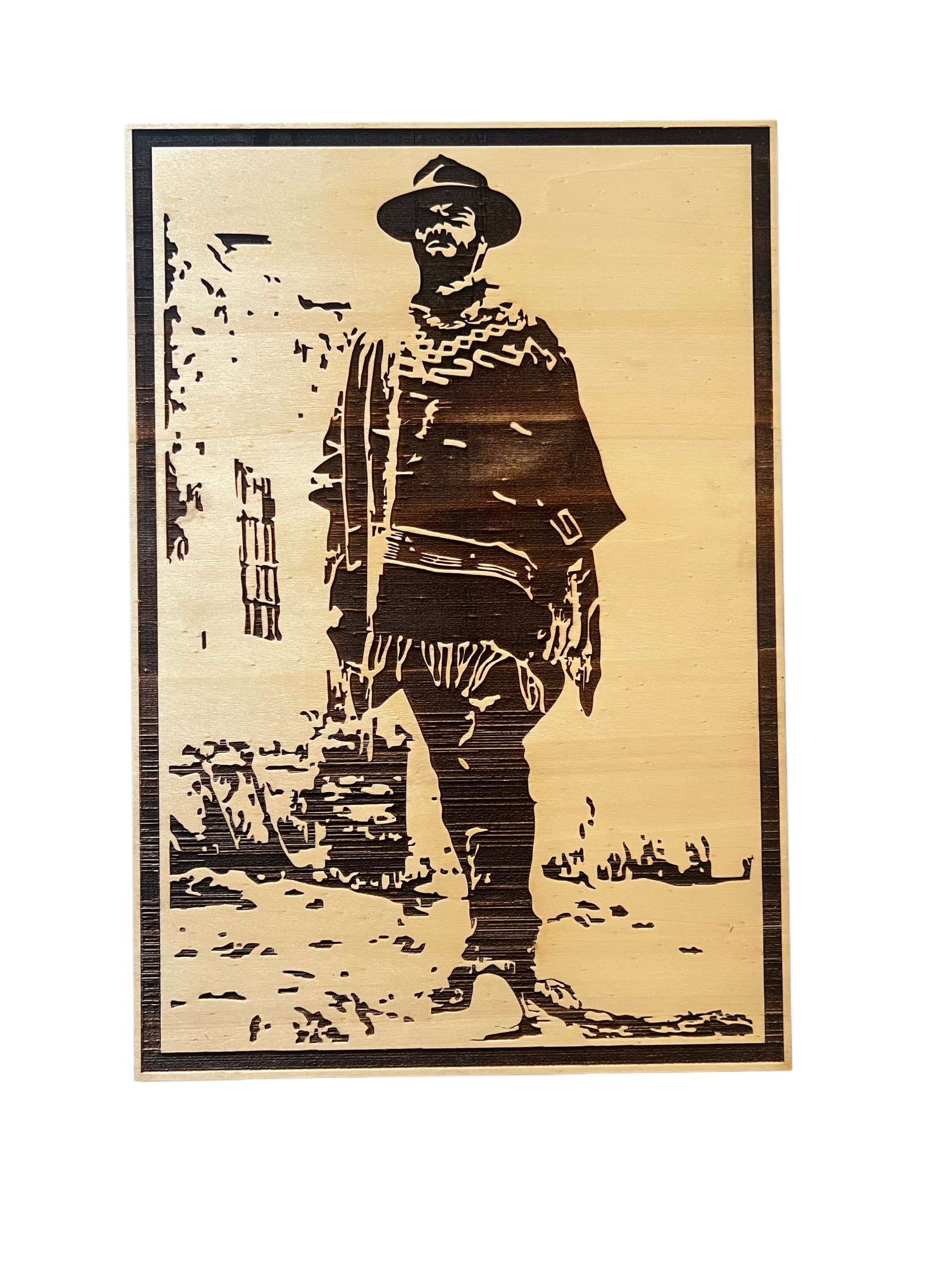 QUADRO CLINT ESTWOOD 45X65 CM