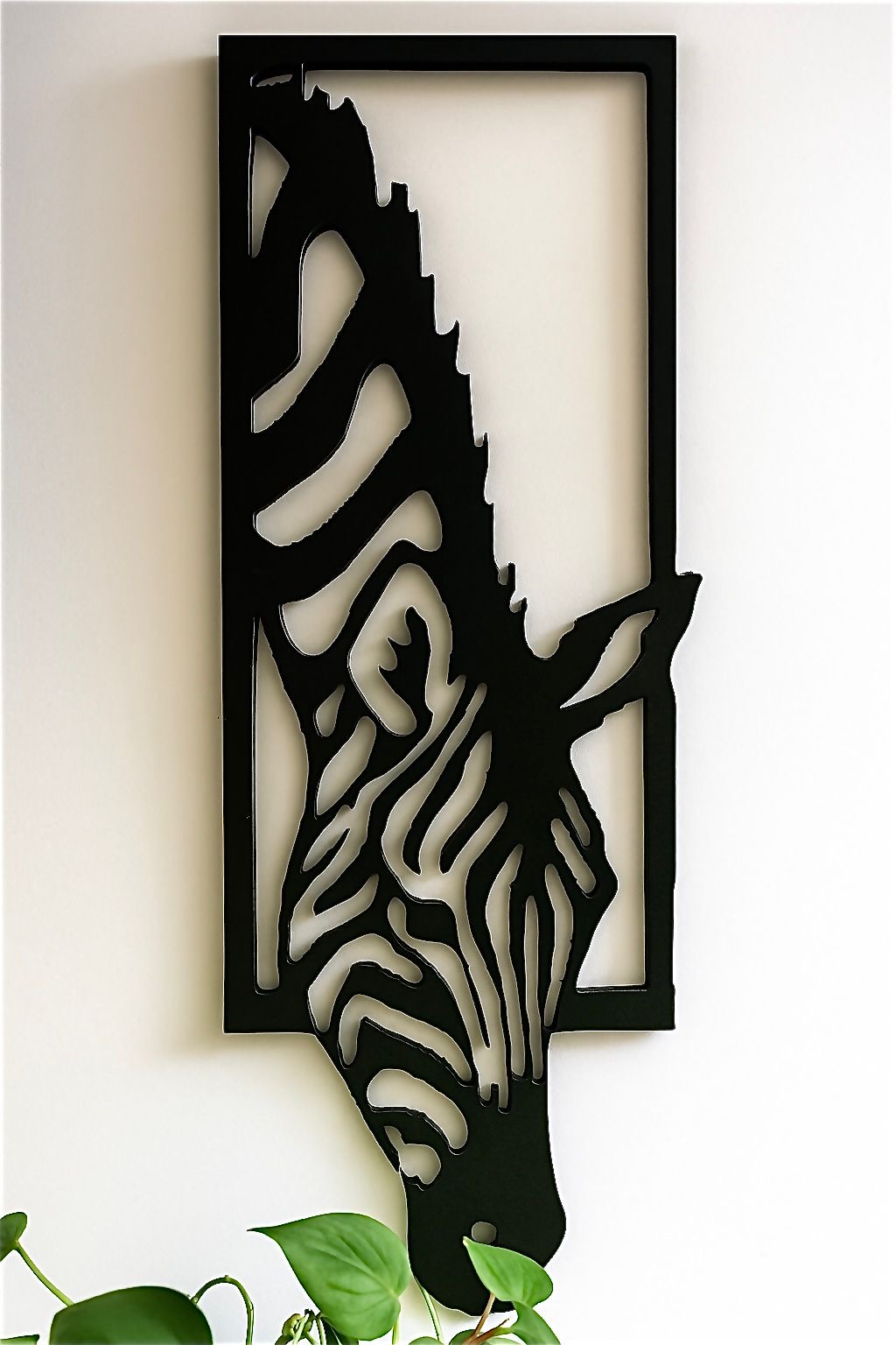 Quadro 3D “Zebra” – 76x25x1 cm