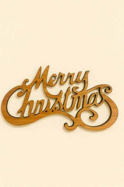 Merry Christmas scritta