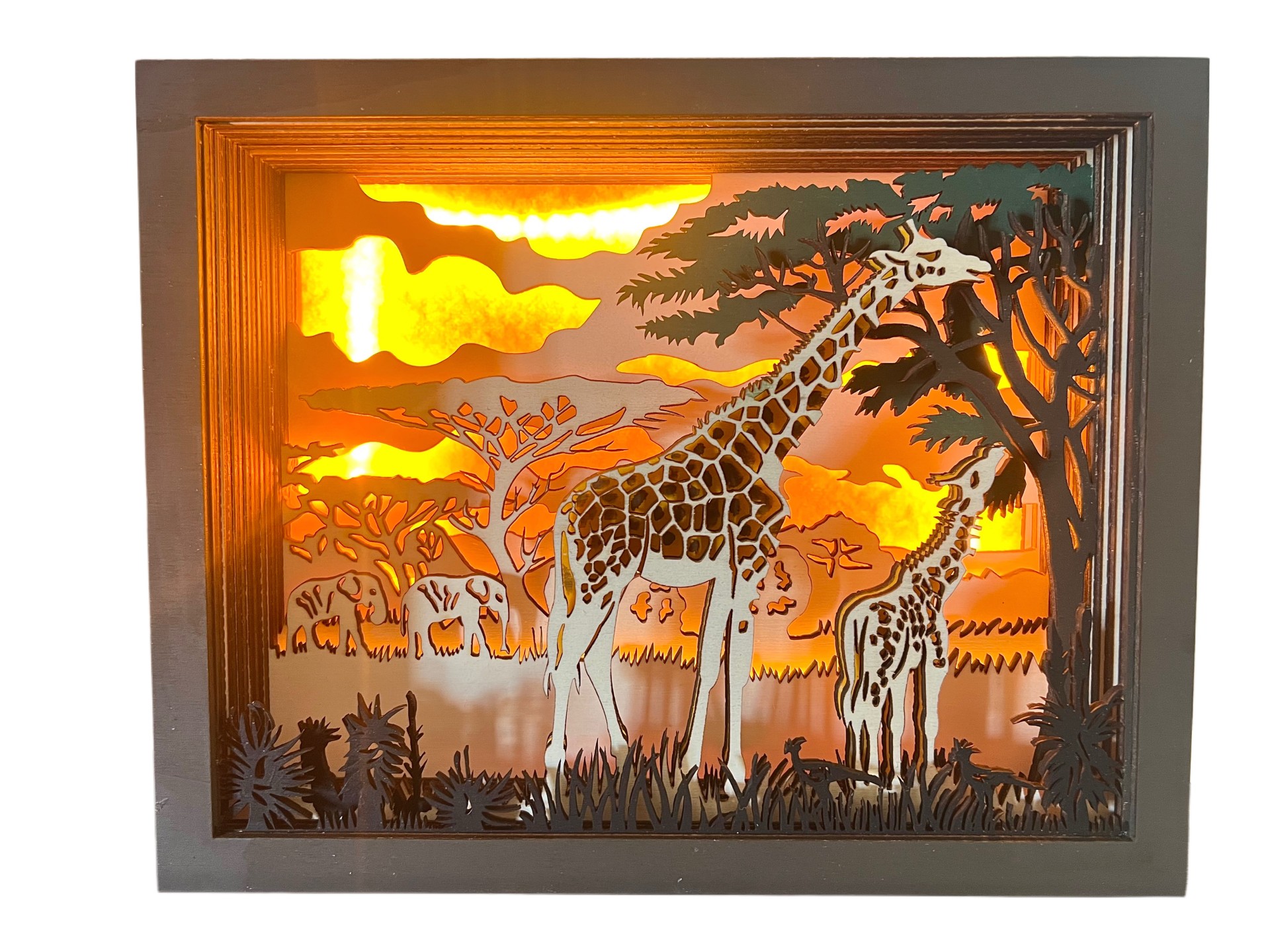 Savana in 3D a Led